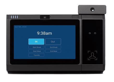 smart card time clock|face recognition time clock system.